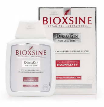 2 x Bioxsine Shampoo Travel Set for normal dry hair 300 ml + 100 ml