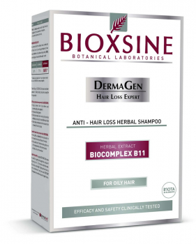 2 x Bioxsine Shampoo Travel Set für fettiges Haar 300 ml + 100 ml