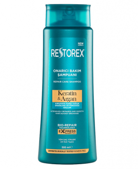 Restrorex Repair & Care Shampoo mit Keratin & Algan 500 ml