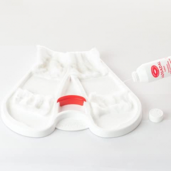 Mosadal Fußpflege Profi Set 4 teilig mit 2 x Lotion 250 ml, 1 x Creme Hydratante mit Urea, 1 x Fußwanne