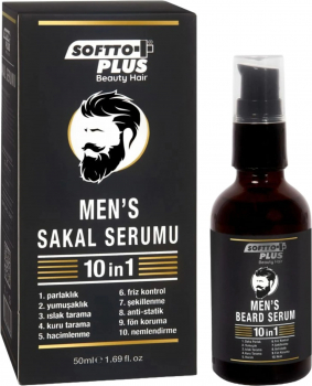 Softto Plus Men's Beard Serum 10 in 1