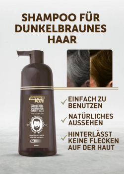 Softto Plus Braun-Haar Shampoo - Exklusiv für Männer