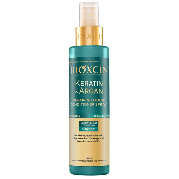 Bioxcin Keratin & Argan Leave-In Conditioner Spray 150ml