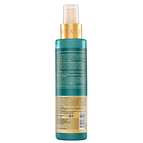 Bioxcin Keratin & Argan Leave-In Conditioner Spray 150ml