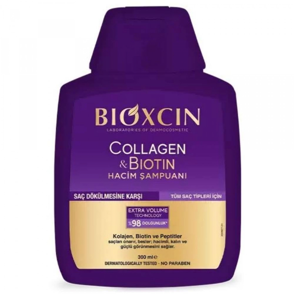 Bioxcin Collagen & Biotin Volume Shampoo 300ml