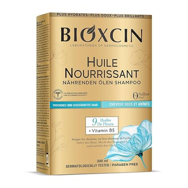 Bioxcin conditioning shampoo with nourishing oils - for dry & damaged hair 300 ml