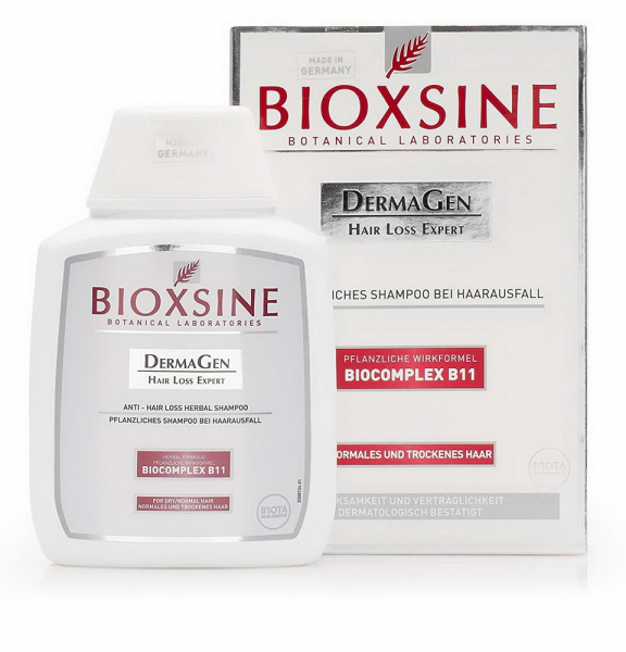 Bioxsine TRAVEL SIZE FREE for normal and dry hair 300 ml + 100 ml