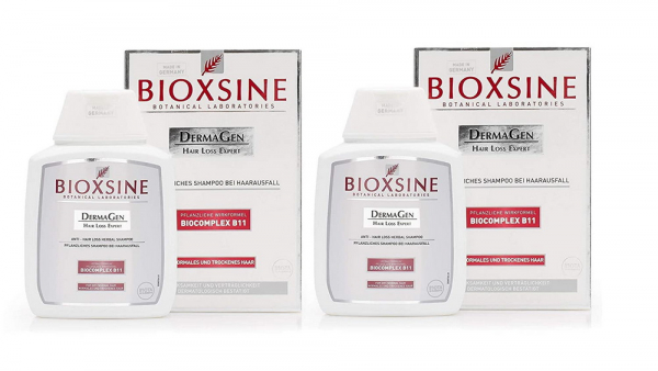 2 x Bioxsine shampoo for normal and dry hair 100 ml