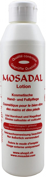 Mosadal Cosmetic Hand and Foot Care Set - Mosadal Lotion + Mosadal Creme Hydratante Urea