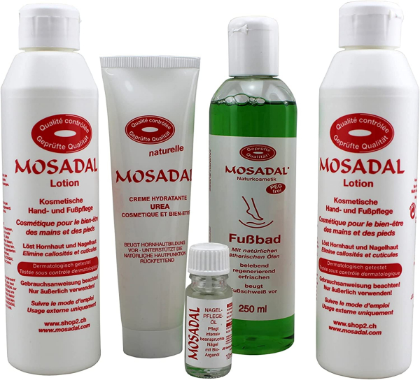 MOSADAL HAPPY FEET Cosmetic Hand and Foot Care Set 5 in 1