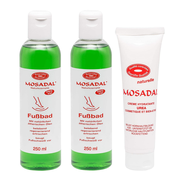 2 x Mosadal Foot Bath + Cream Hydratante Urea