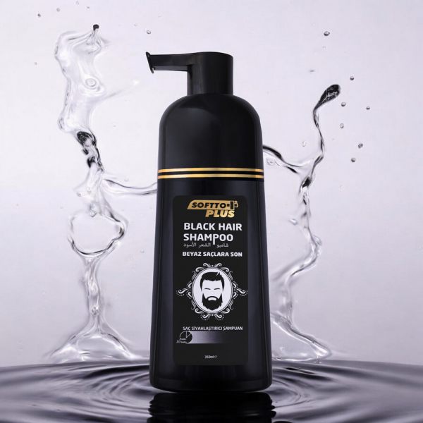 Softto Plus Black Hair Shampoo 350ml