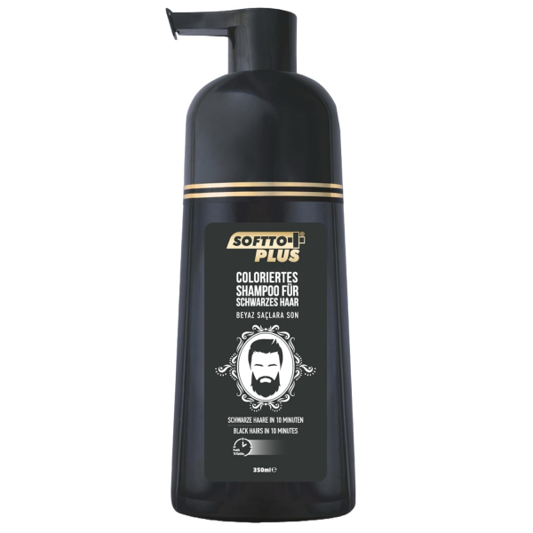 Softto Plus Black Hair Shampoo 350ml