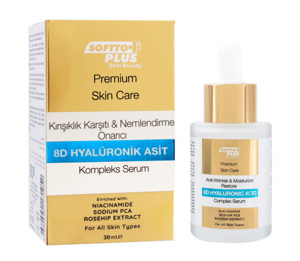 Softto Plus 8D Hyaluronic Acid Complex Serum - 30 ml