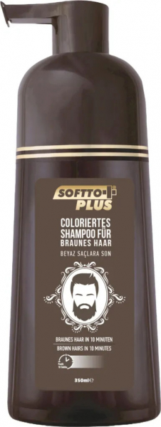 Softto Plus Braun-Haar Shampoo - Exklusiv für Männer